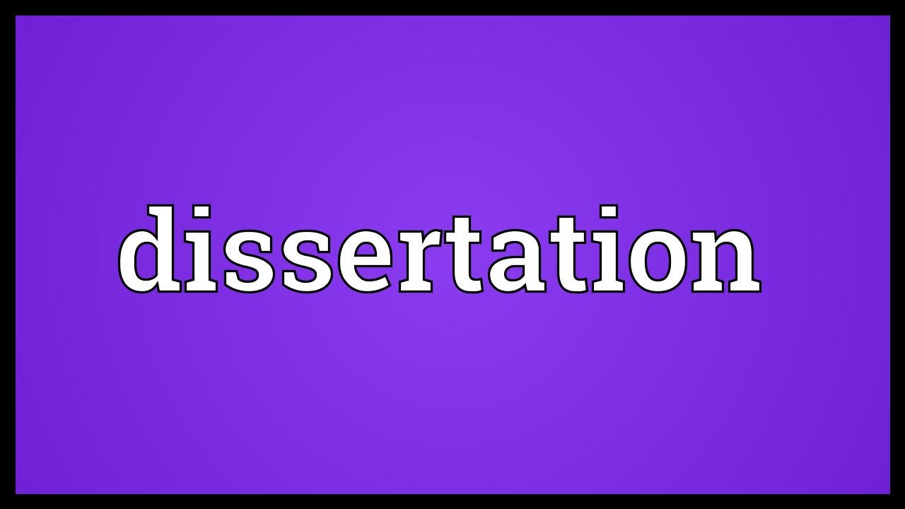 英國dissertation
