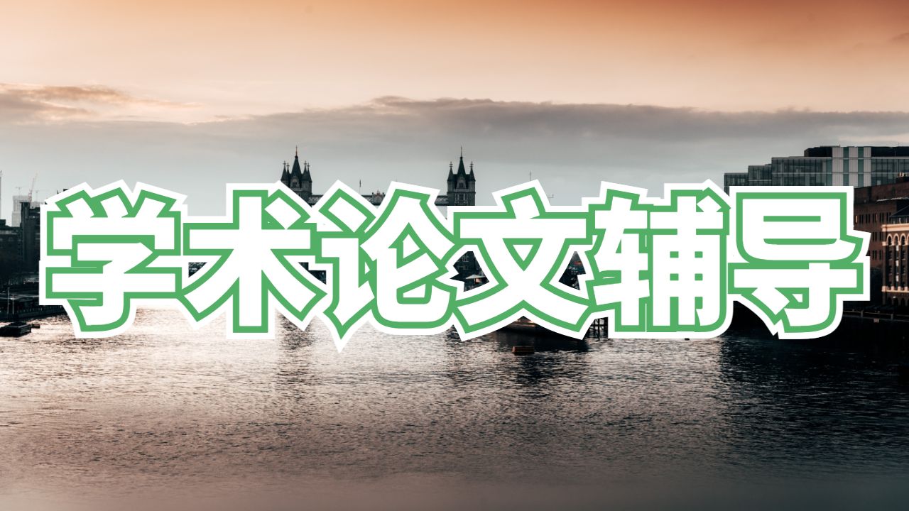 學(xué)術(shù)論文輔導(dǎo)