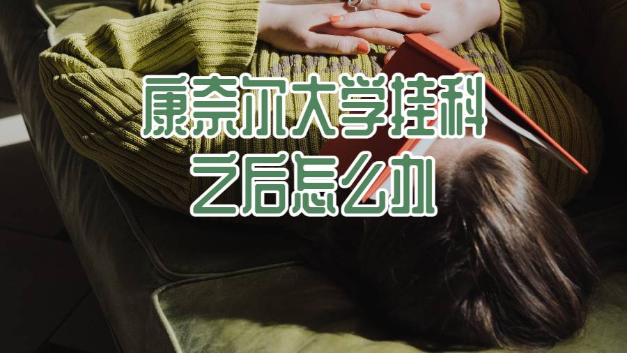 康奈爾大學掛科之后怎么辦