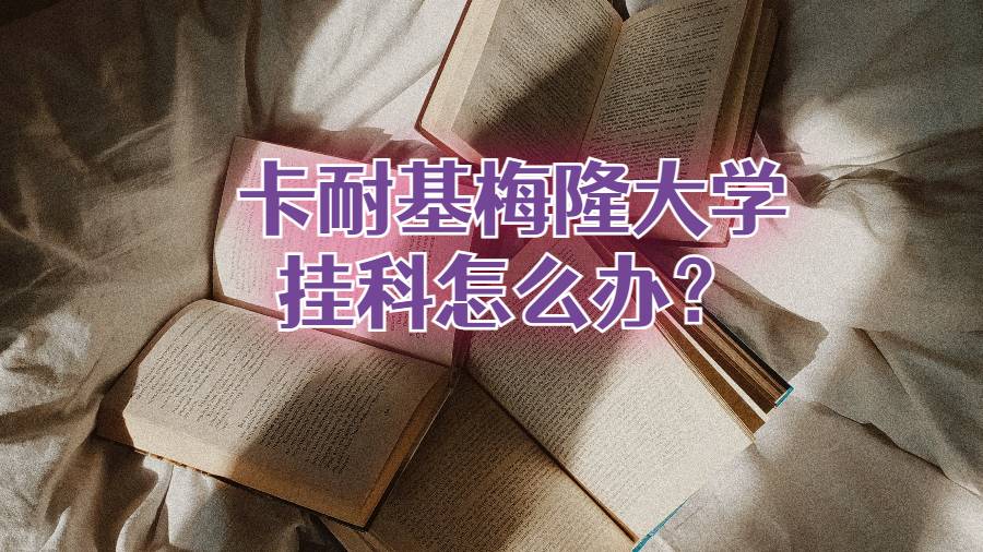 卡耐基梅隆大學(xué)掛科