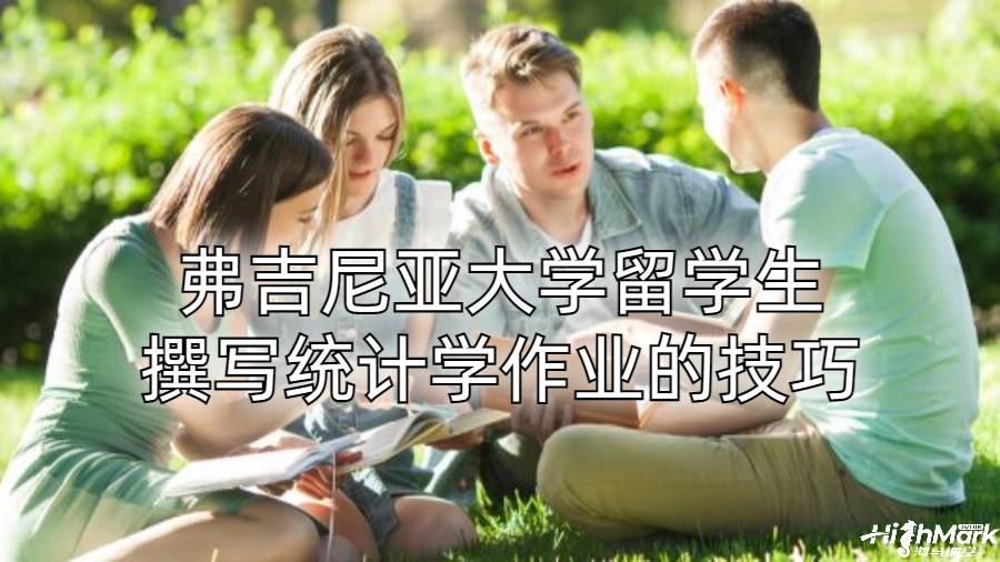 弗吉尼亞大學(xué)留學(xué)生撰寫統(tǒng)計學(xué)作業(yè)的技巧