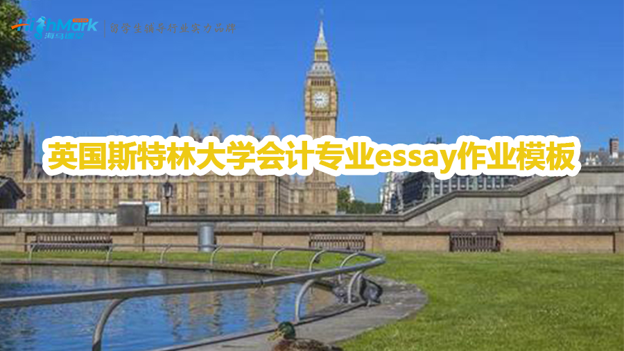 英國斯特林大學(xué)會計專業(yè)essay作業(yè)模板