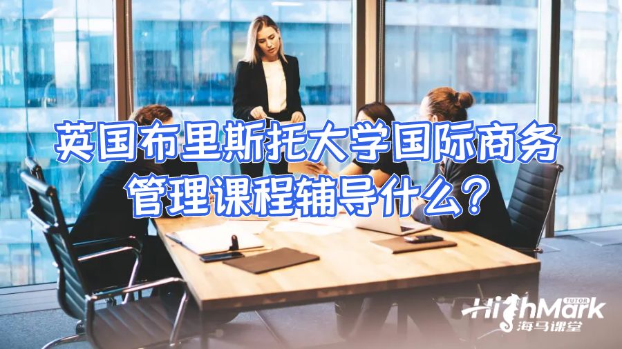 英國布里斯托大學國際商務管理課程輔導什么?