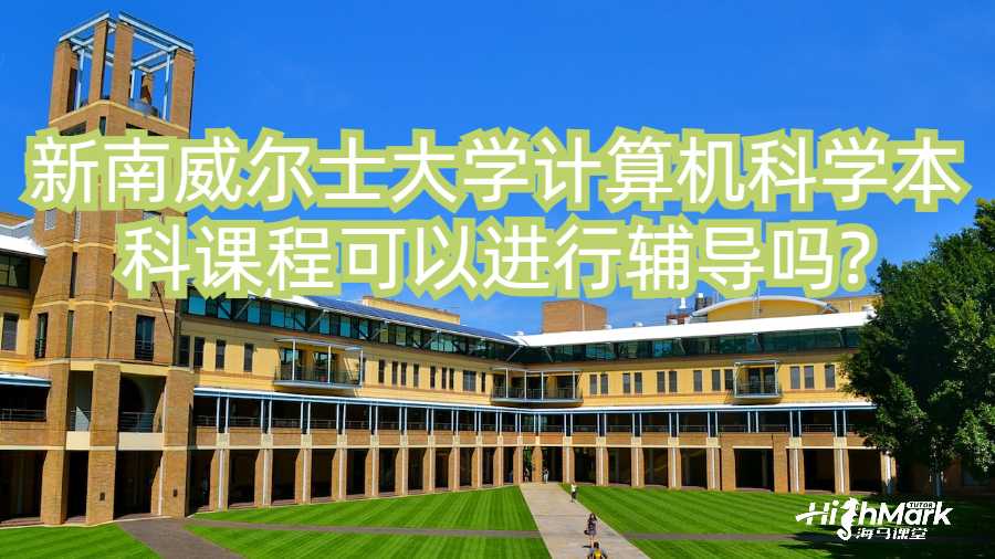 新南威爾士大學(xué)計算機科學(xué)本科課程可以進行輔導(dǎo)嗎?