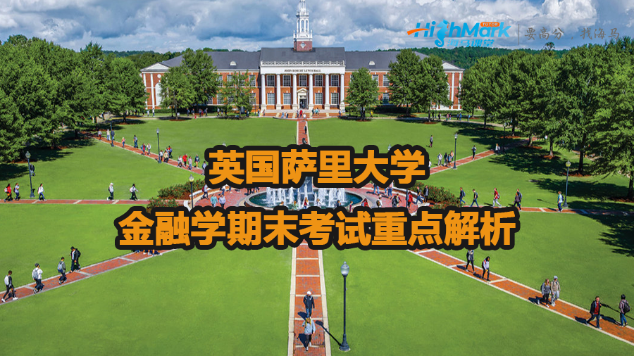 英國薩里大學金融學期末考試重點解析