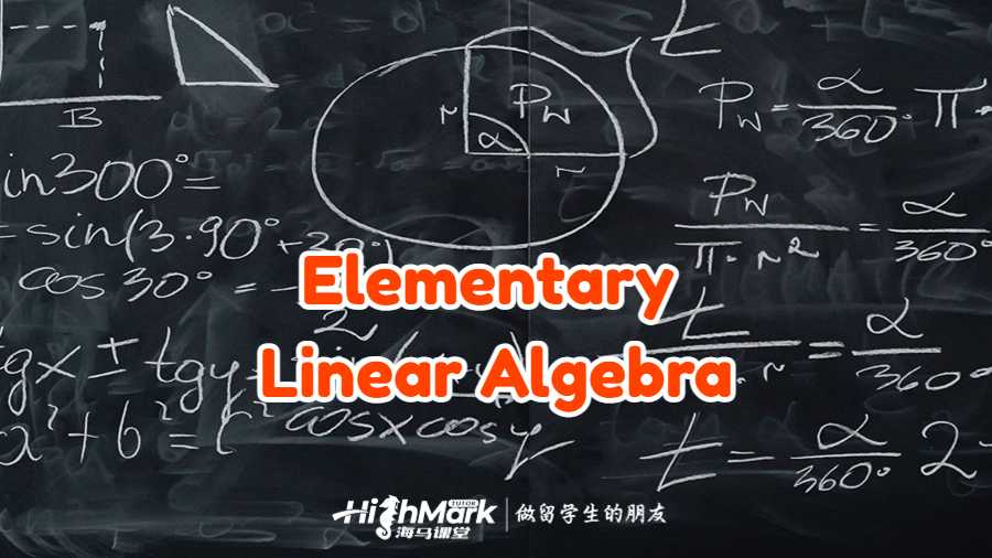 Elementary Linear Algebra