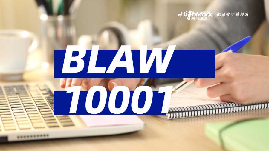 BLAW10001