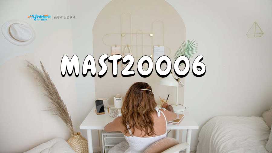 MAST20006 統(tǒng)計概率