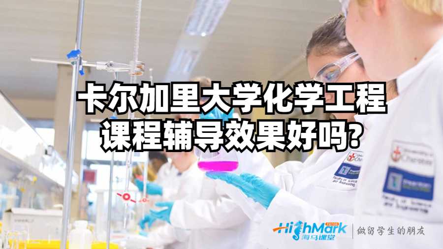 卡爾加里大學化學工程課程輔導效果好嗎?