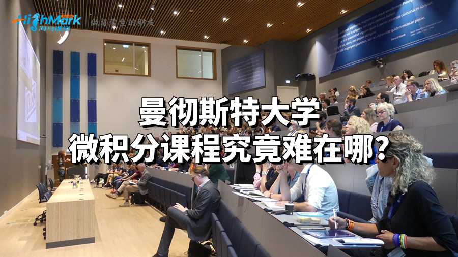 曼徹斯特大學微積分課程究竟難在哪