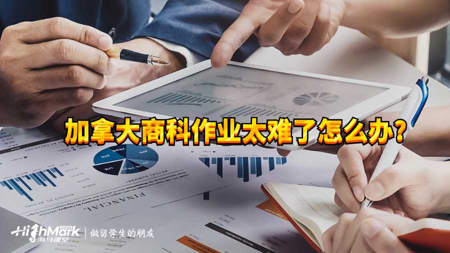 加拿大商科作業(yè)太難了怎么辦?