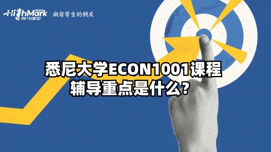 悉尼大學(xué)ECON1001課程輔導(dǎo)重點(diǎn)是什么?
