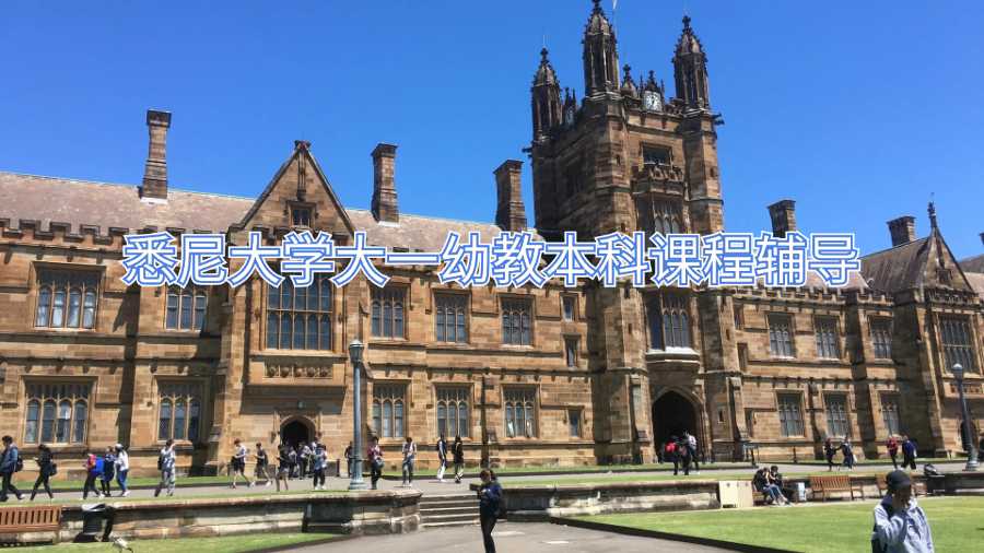 悉尼大學(xué)大一幼教本科課程輔導(dǎo)