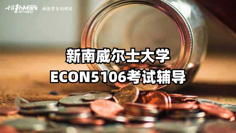 新南威爾士大學ECON5106考試輔導