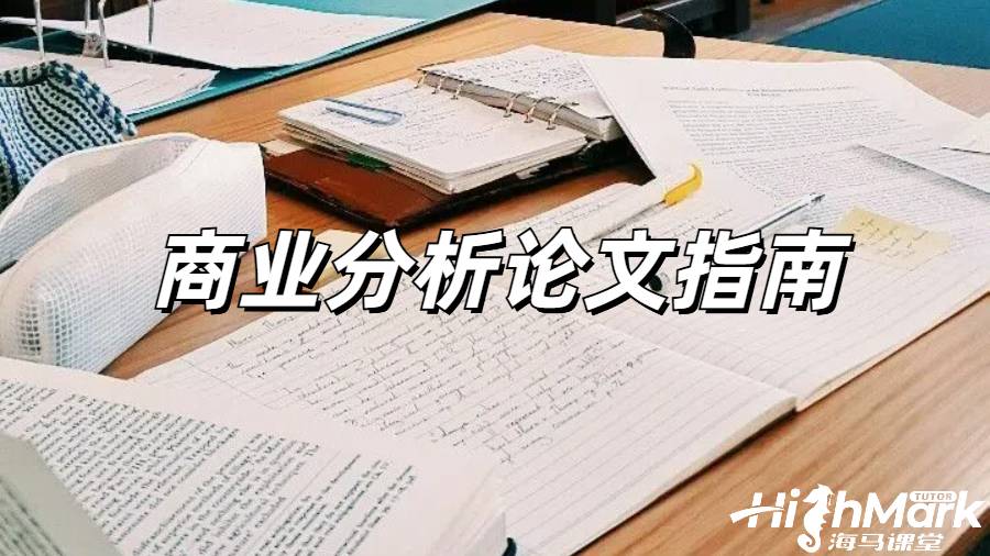 商業(yè)分析論文指南