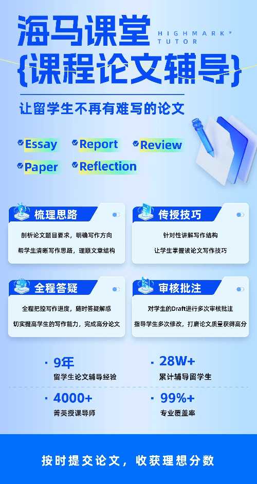 留學生論文輔導(dǎo)