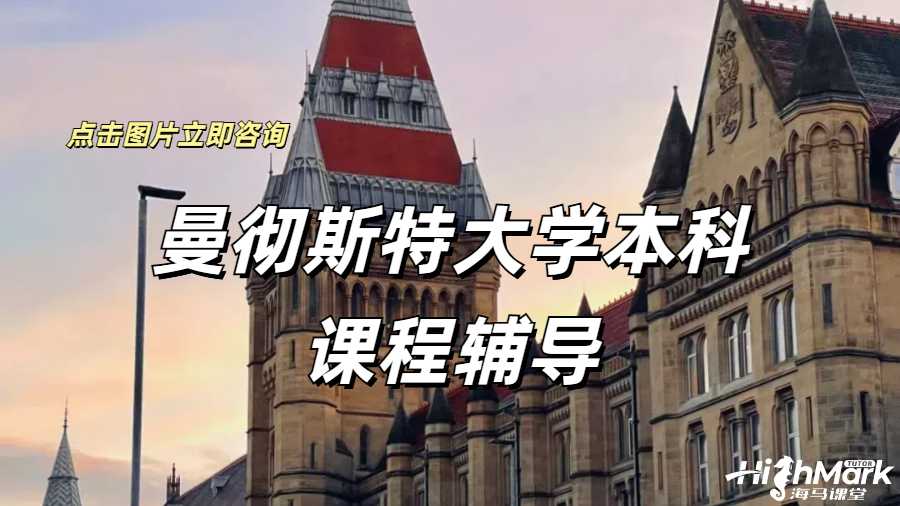 曼徹斯特大學(xué)本科課程1V1高分輔導(dǎo)