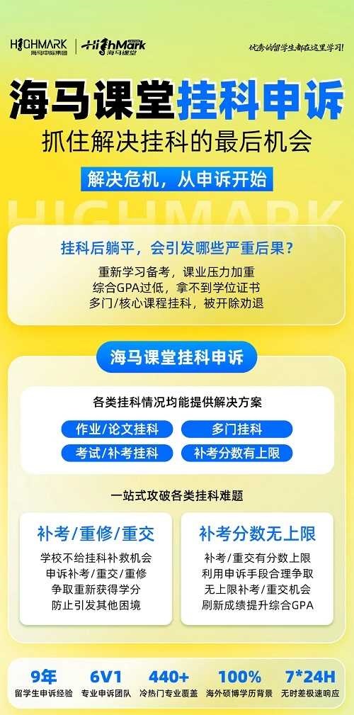 奧克蘭留學(xué)生掛科申訴