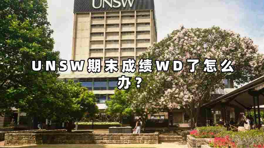 UNSW期末成績(jī)WD了怎么辦？